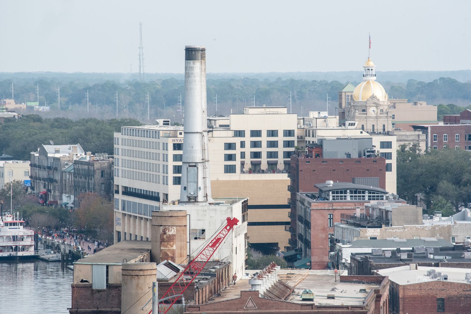 Downtown Richmond, Virginia, near the East Main Street office